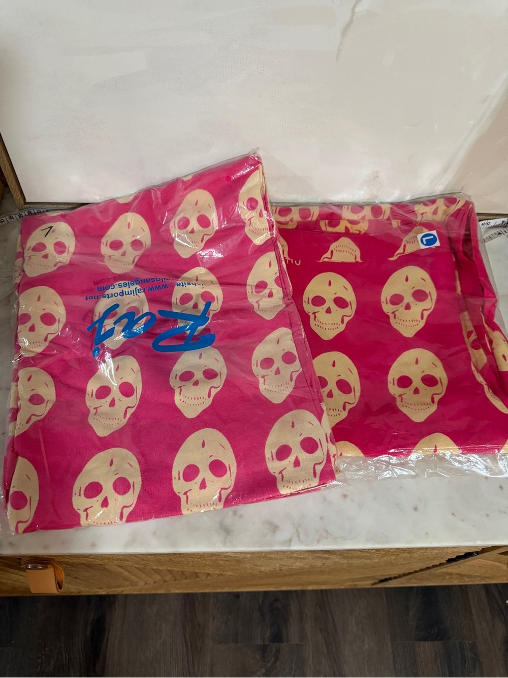 NWT Raj Pink Skull Print Sleep Pants - Picture 8 of 8